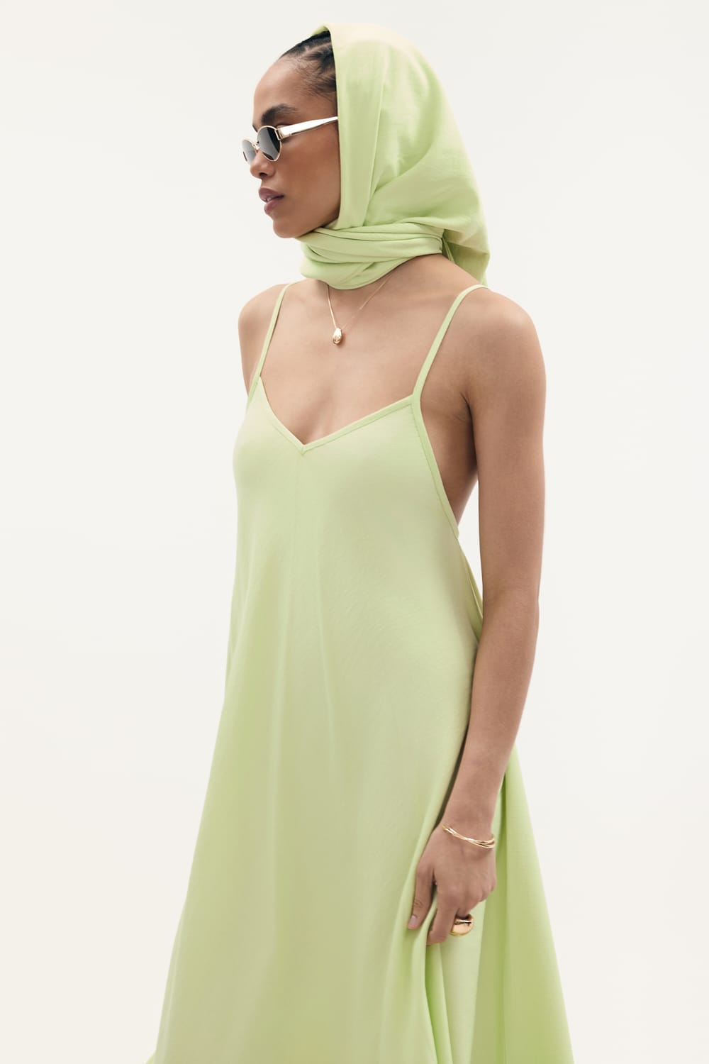 Chustka Provence pistache