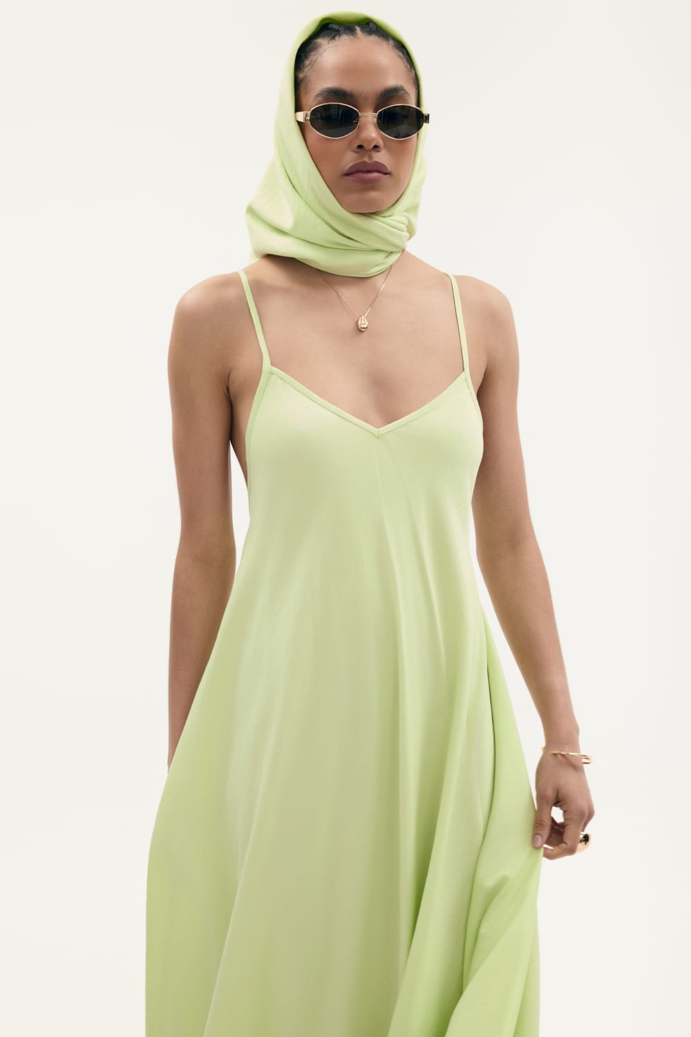 Chustka Provence pistache