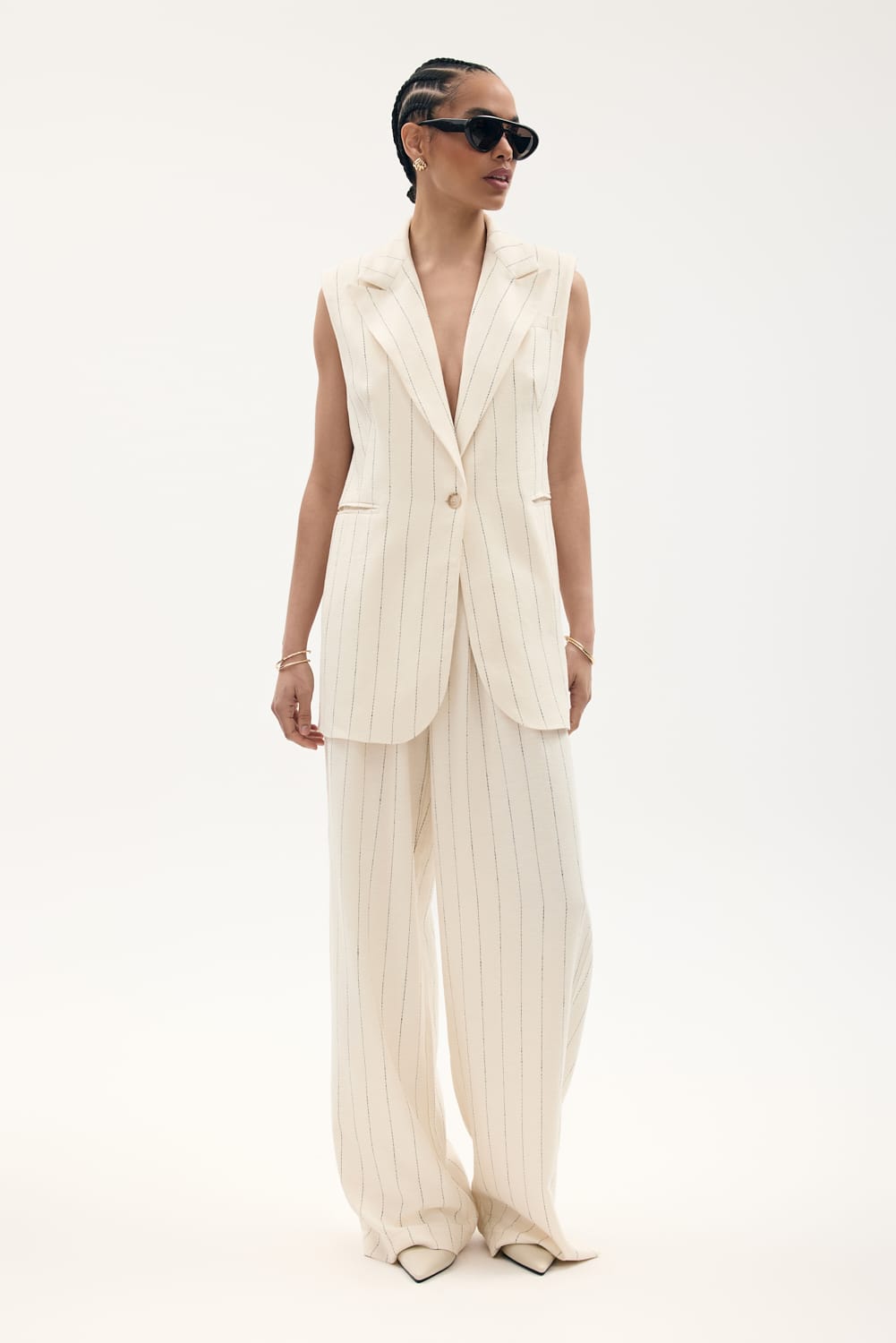 Kamizelka długa ANI Cream