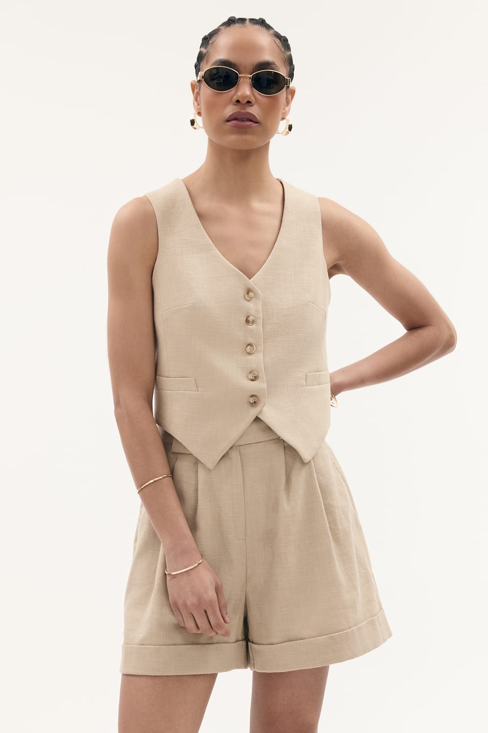 Kamizelka MARSEILLE Cream