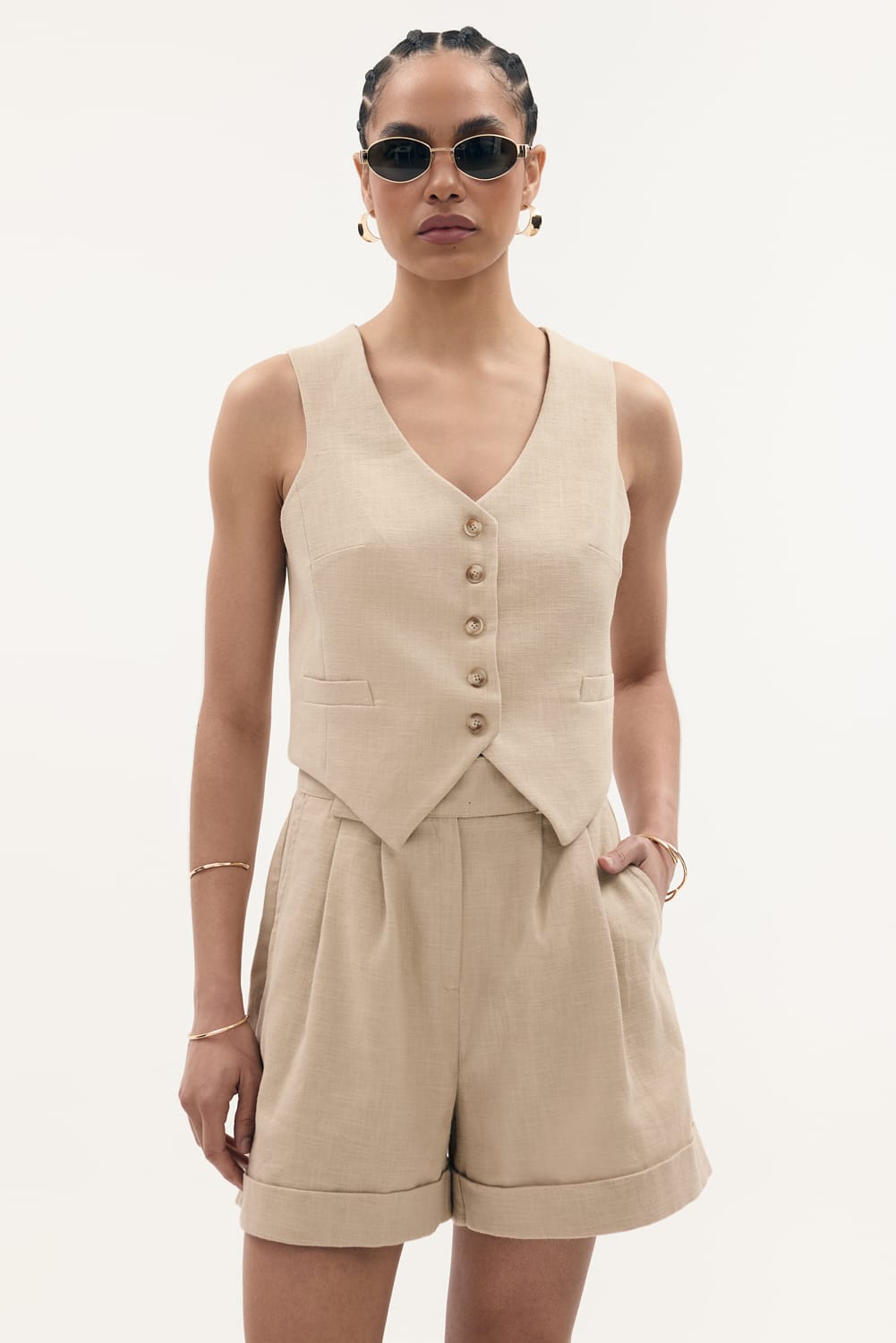 Kamizelka MARSEILLE Cream