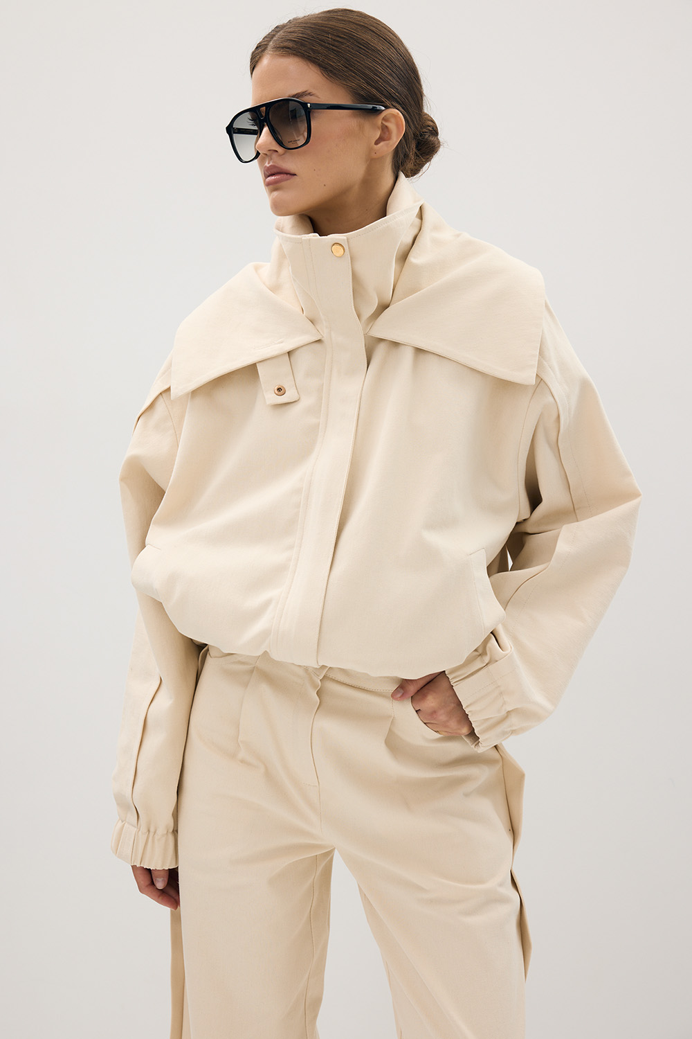 Kurtka Lara Denim Cream