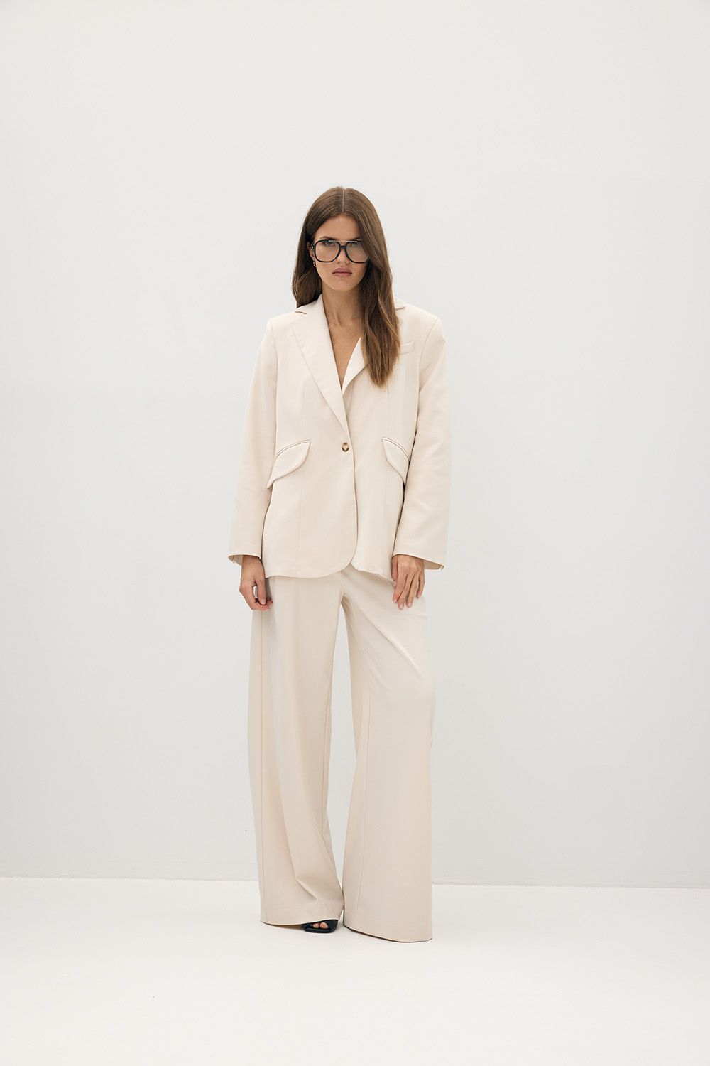 Spodnie Le Parisien – ecru