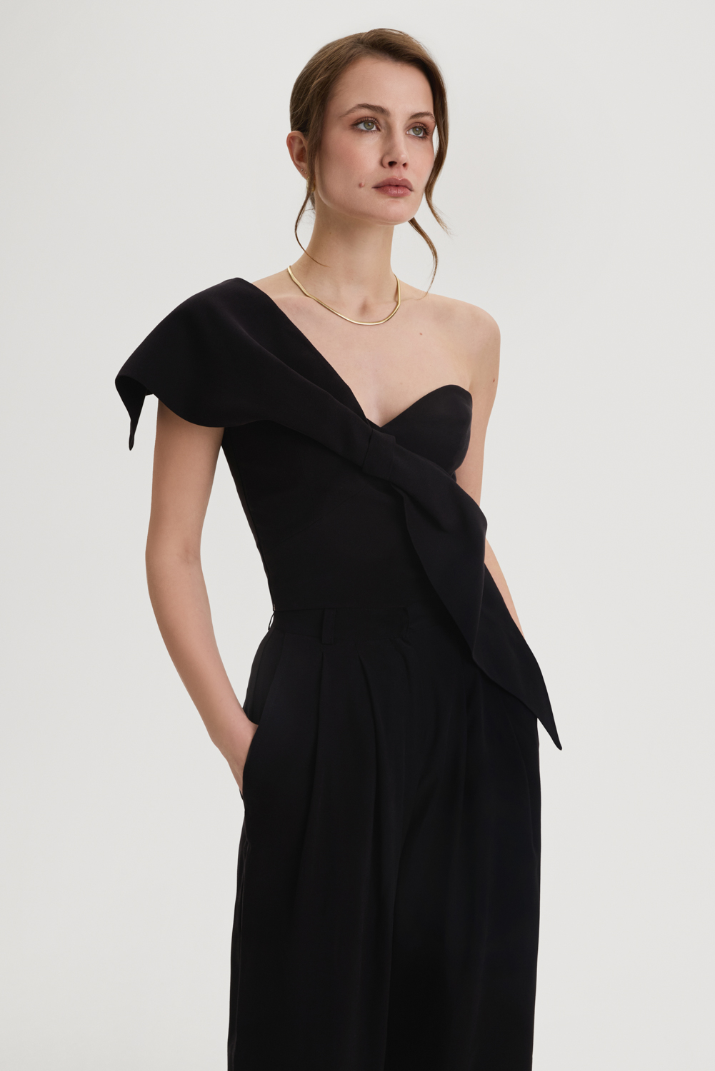 Top Carla – czarny